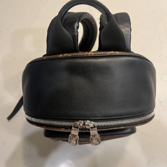 LOUIS VUITTON Monogram Macassar Josh Backpack Brown Black - Picture 5 of 7